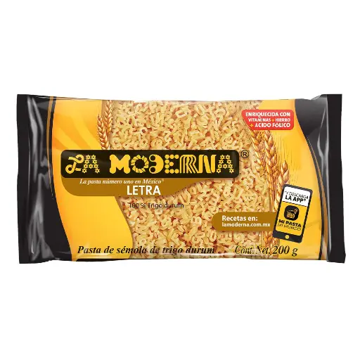 Letra La Moderna 200g