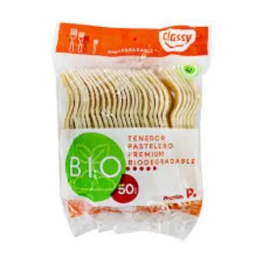 Tenedor pastelero 50 pza