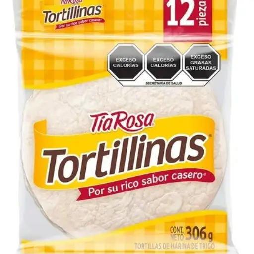 Tortillinas 15 pzs 382g