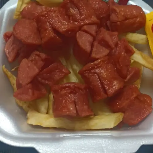 Salchipapas 