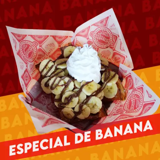 Waffle Especial de Banana