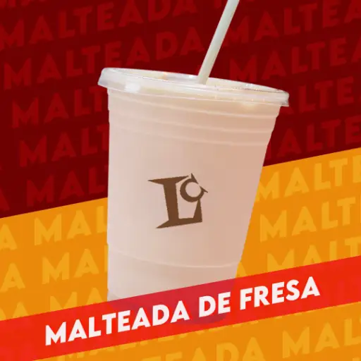 Malteada de Fresa