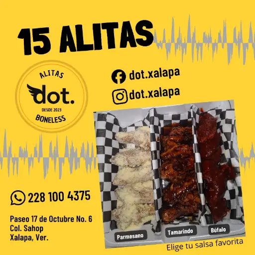 15 Alitas 
