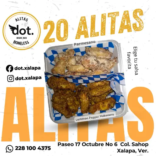 20 Alitas 