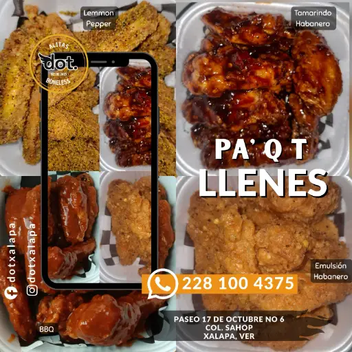 Pa Q T Llenes Alitas 40 Alitas